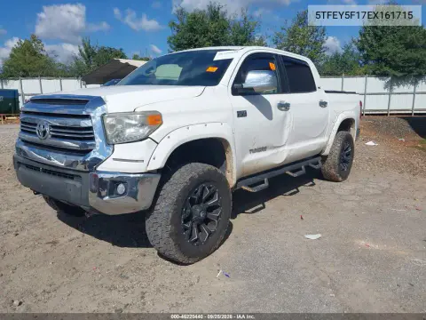 2014 Toyota Tundra Sr5 5.7L V8 VIN 5TFEY5F17EX161715 фото 3