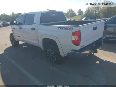 2015 Toyota Tundra Sr5 5.7L V8 VIN 5TFDW5F12FX441366 фото 4