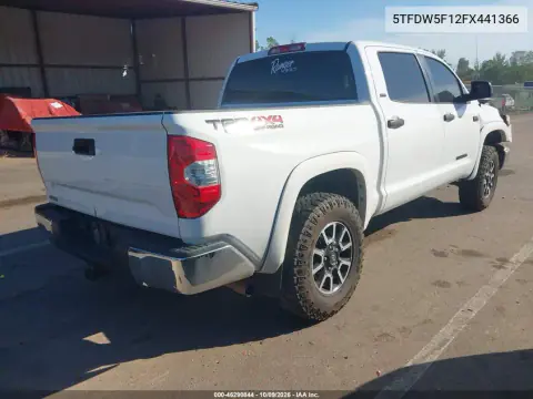 2015 Toyota Tundra Sr5 5.7L V8 VIN 5TFDW5F12FX441366 фото 5