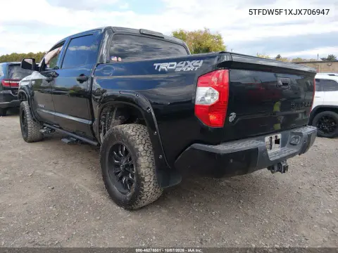 2018 Toyota Tundra Sr5 5.7L V8 VIN 5TFDW5F1XJX706947 фото 4