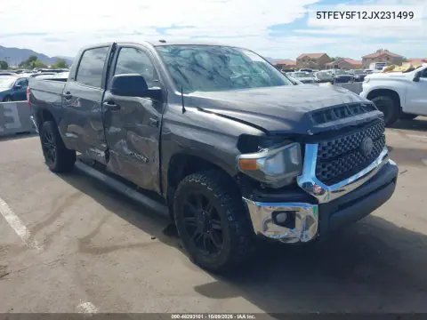 5TFEY5F12JX231499 — 2018 Toyota Tundra, Передний левый, фото до ремонта