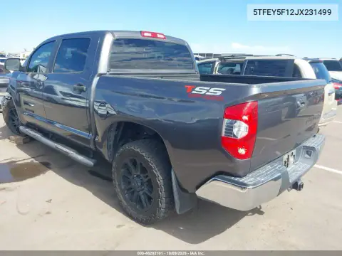 2018 Toyota Tundra Sr5 5.7L V8 VIN 5TFEY5F12JX231499 фото 3
