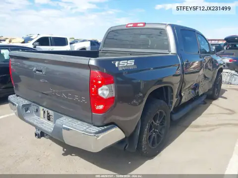 2018 Toyota Tundra Sr5 5.7L V8 VIN 5TFEY5F12JX231499 фото 4
