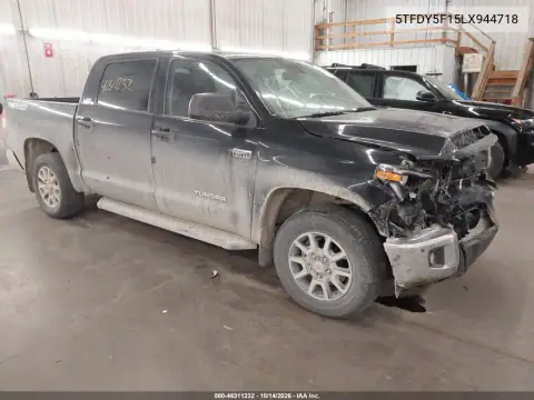 5TFDY5F15LX944718 — 2020 Toyota Tundra, Передняя часть, фото до ремонта