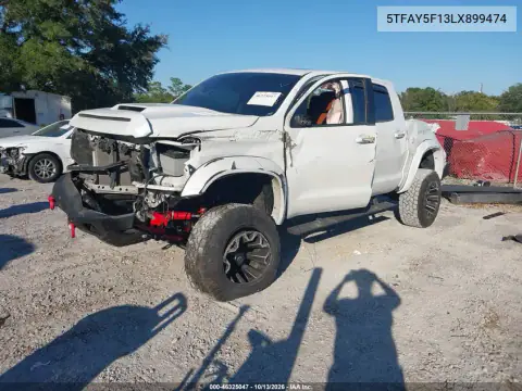 5TFAY5F13LX899474 — 2020 Toyota Tundra, фото 2 с аукциона IAAI, Переворот