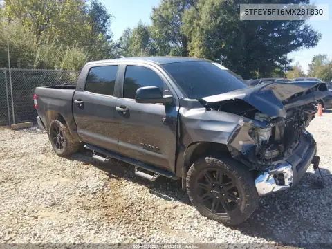 5TFEY5F16MX281830 — 2021 Toyota Tundra, Передняя часть, фото до ремонта