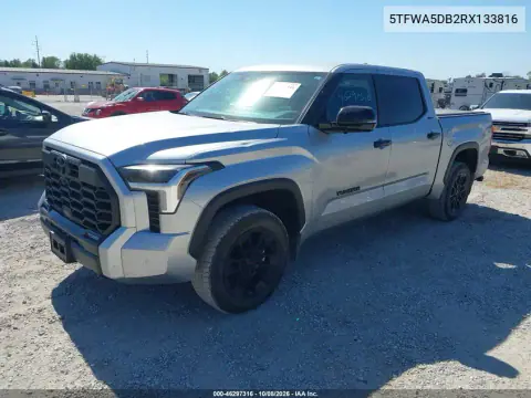 2024 Toyota Tundra Limited VIN 5TFWA5DB2RX133816 фото 3