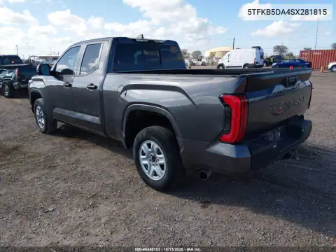 5TFKB5DA4SX281815 — 2025 Toyota Tundra, фото 4 с аукциона IAAI, Возвращение во владение