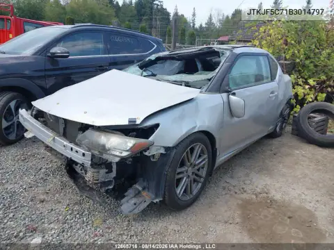 2011 Toyota Scion Tc VIN JTKJF5C71B3014797 фото 2