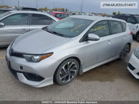 2016 Toyota Scion Im VIN JTNKARJE5GJ514477 фото 3