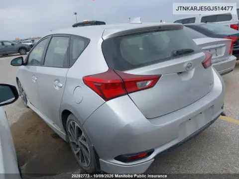 2016 Toyota Scion Im VIN JTNKARJE5GJ514477 фото 4