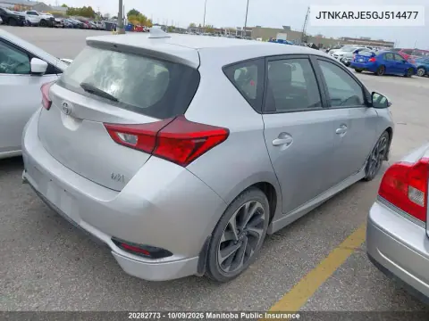 2016 Toyota Scion Im VIN JTNKARJE5GJ514477 фото 5