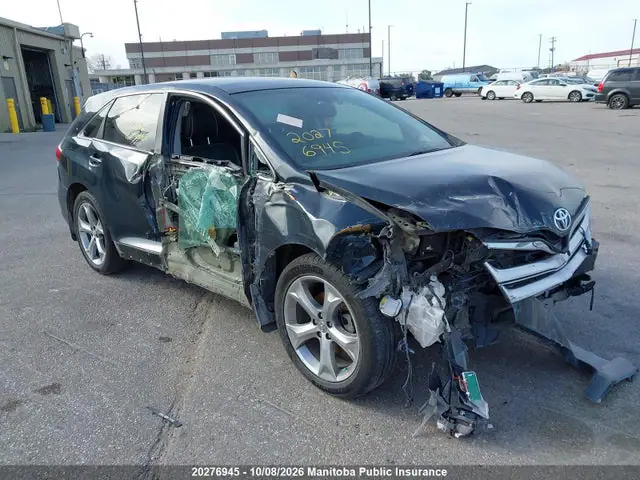 4T3BK3BB4GU122465 — 2016 Toyota Venza V6, Передняя часть (Front), фото до ремонта
