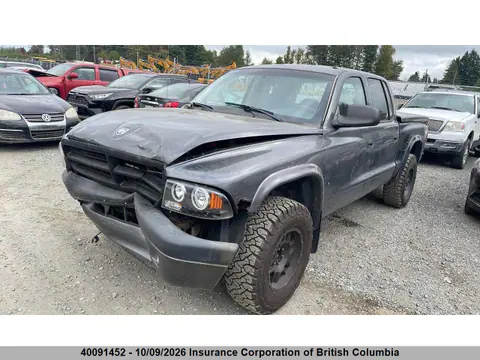 2003 Dodge Dakota Quad Sport VIN 1D7HG38N73S196601 фото 3