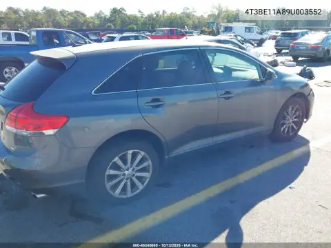 4T3BE11A89U003552 — 2009 Toyota Venza, фото 5 с аукциона IAAI, Передняя часть слева