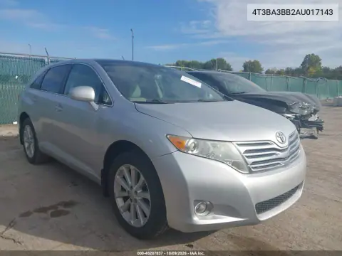 4T3BA3BB2AU017143 — 2010 Toyota Venza, Естественный износ, фото до ремонта
