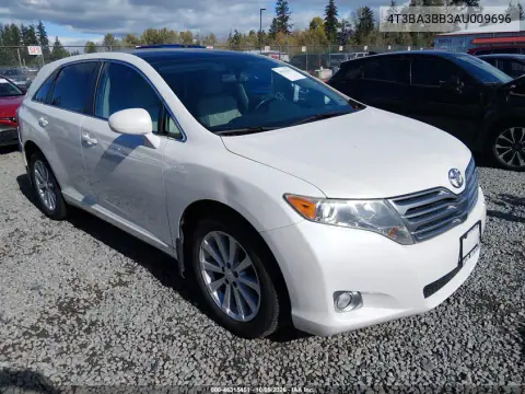 4T3BA3BB3AU009696 — 2010 Toyota Venza, Передний левый, фото до ремонта