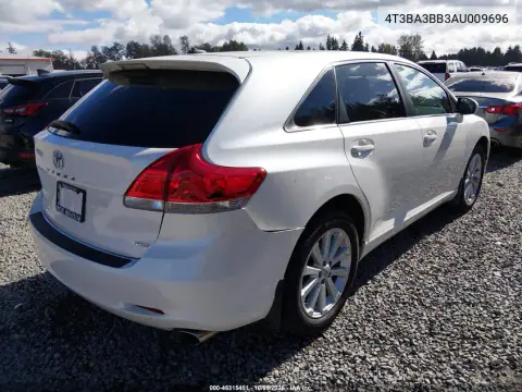 2010 Toyota Venza VIN 4T3BA3BB3AU009696 фото 5