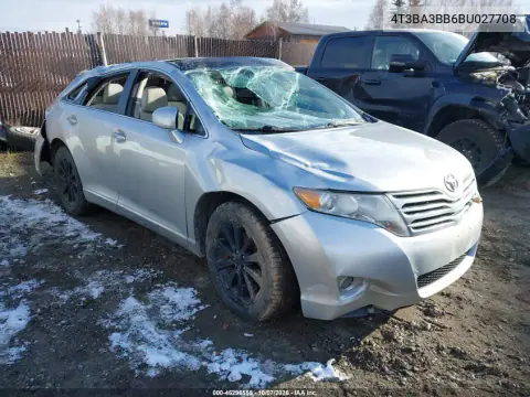2011 Toyota Venza VIN 4T3BA3BB6BU027708 фото 2