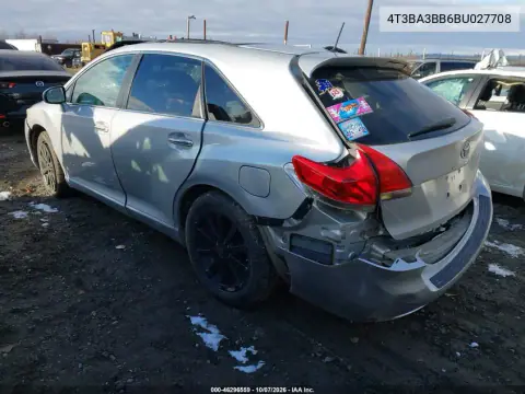 2011 Toyota Venza VIN 4T3BA3BB6BU027708 фото 4
