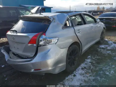 2011 Toyota Venza VIN 4T3BA3BB6BU027708 фото 5