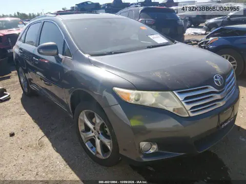 4T3ZK3BB6BU040955 — 2011 Toyota Venza, Левая сторона, фото до ремонта