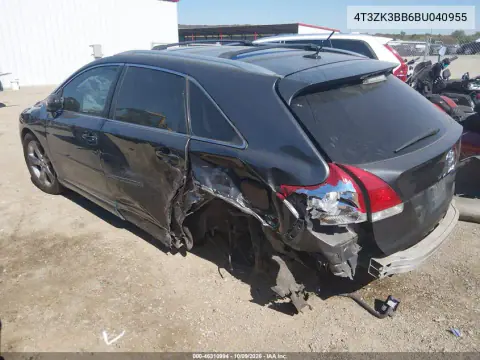 2011 Toyota Venza Base V6 VIN 4T3ZK3BB6BU040955 фото 3