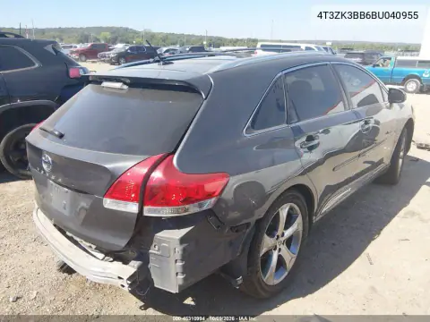 2011 Toyota Venza Base V6 VIN 4T3ZK3BB6BU040955 фото 4