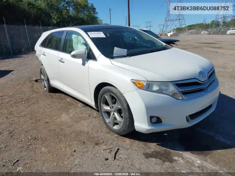 2013 Toyota Venza Xle V6 VIN 4T3BK3BB6DU088752 фото 2