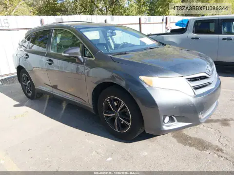 4T3ZA3BBXEU086344 — 2014 Toyota Venza, Задняя часть, фото до ремонта