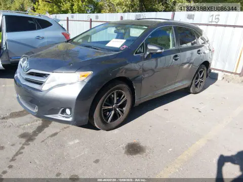 2014 Toyota Venza Le VIN 4T3ZA3BBXEU086344 фото 3