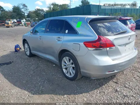 2015 Toyota Venza Le VIN 4T3BA3BB8FU070730 фото 4