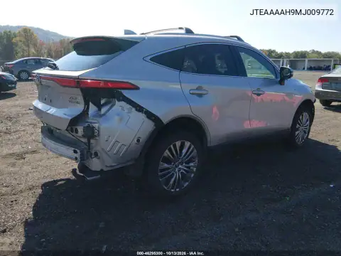 JTEAAAAH9MJ009772 — 2021 Toyota Venza, фото 5 с аукциона IAAI, Передняя часть
