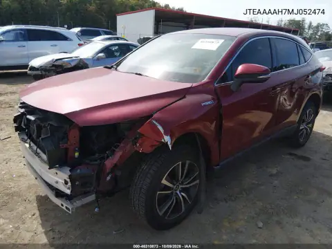 2021 Toyota Venza Le VIN JTEAAAAH7MJ052474 фото 3