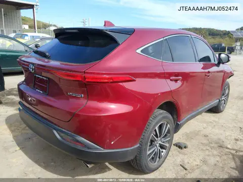 2021 Toyota Venza Le VIN JTEAAAAH7MJ052474 фото 5