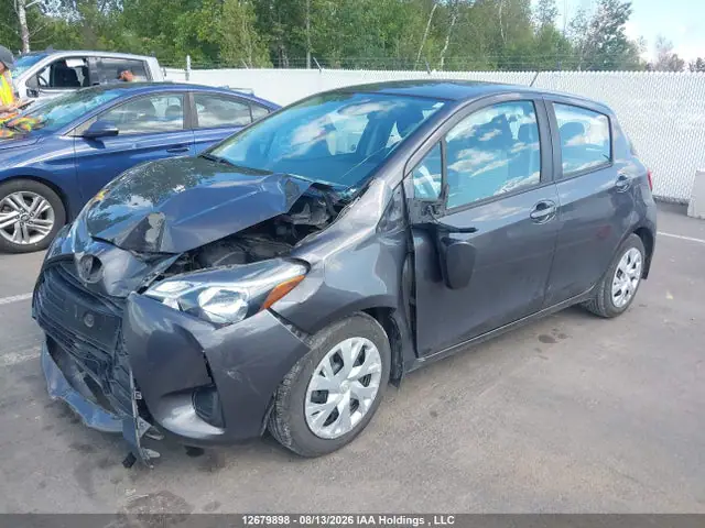 VNKKTUD33KA105471 — 2019 Toyota Yaris L/LE/SE, фото 2 с аукциона IAAI 14.10.2026, Передняя часть