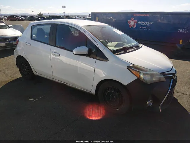 2015 Toyota YARIS L VIN VNKKTUD3XFA046831 фото 1