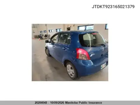 2006 Toyota Yaris Le VIN JTDKT923165021379 фото 2