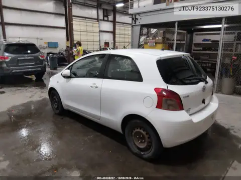 2007 Toyota Yaris VIN JTDJT923375130276 фото 3