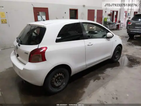 2007 Toyota Yaris VIN JTDJT923375130276 фото 4