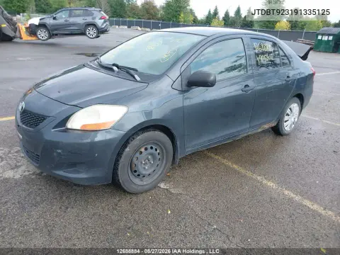 2009 Toyota Yaris VIN JTDBT923191335125 фото 3