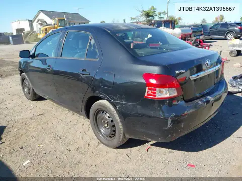 2010 Toyota Yaris VIN JTDBT4K32A1396667 фото 3
