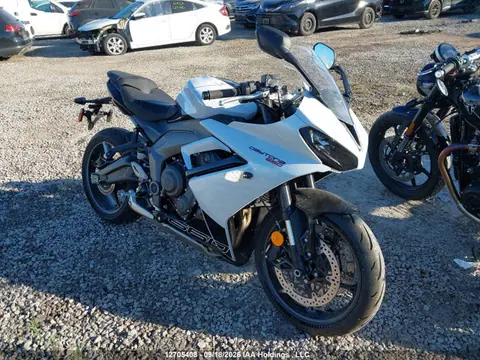 SMTL23UF2STBZ2633 — 2025 Triumph Motorcycle Daytona 660, Левый бок (Left Side), фото до ремонта