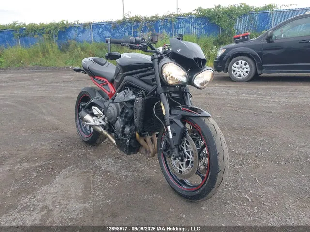 2019 Triumph Motorcycle Street Triple R VIN SMTA434DXKT914718 фото 1