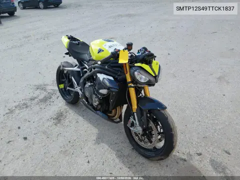 2026 Triumph Motorcycle Speed Triple 1200 Rx VIN SMTP12S49TTCK1837 фото 1