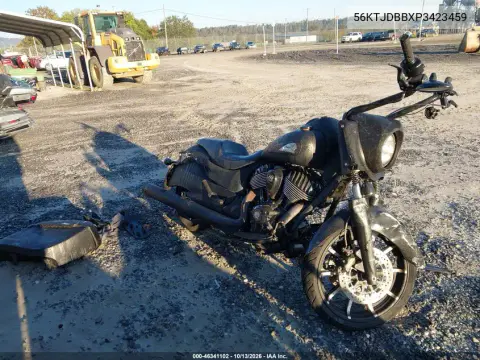 56KTJDBBXP3423459 — 2023 Indian Motorcycle Co. Springfield Dark Horse 2023, Повреждения со всех сторон, фото до ремонта