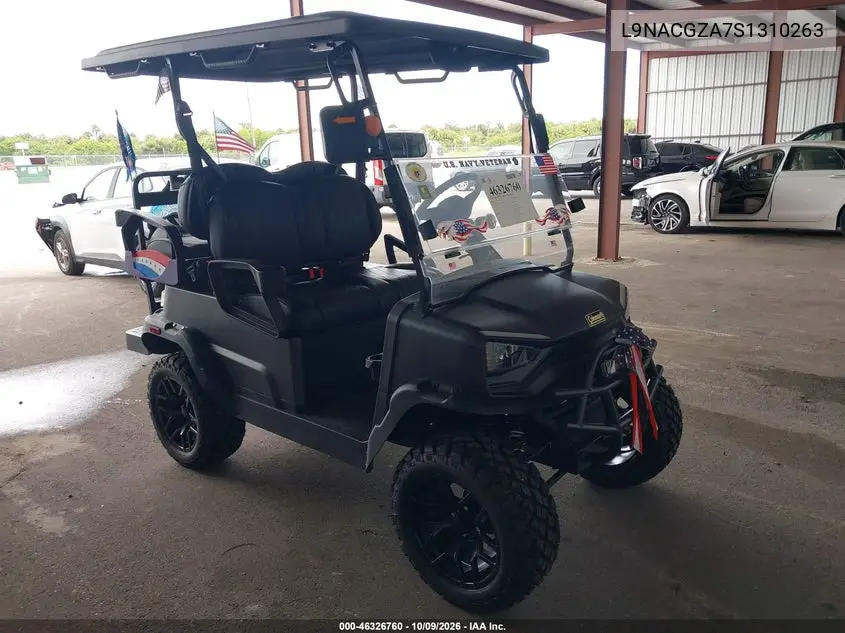2025 Coleman Golf Cart VIN L9NACGZA7S1310263 фото 1