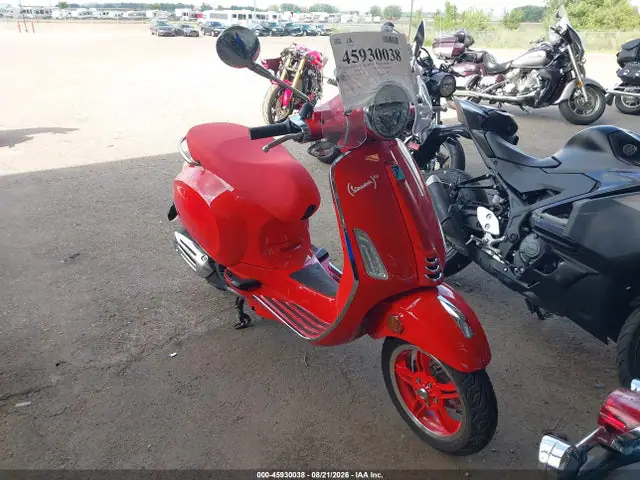 ZAPMD18G8S5102003 — 2025 Vespa Primavera/Sprint 150, Задняя часть справа (Right Rear), фото до ремонта