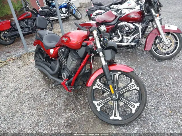 5VPCVBAB7H3059276 — 2017 Victory Motorcycles Vegas, Левый бок (Left Side), фото до ремонта