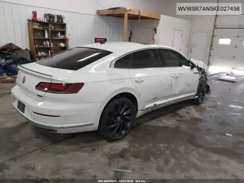 WVWSR7AN5KE027458 — 2019 Volkswagen Arteon, фото 4 с аукциона IAAI, Боковая часть